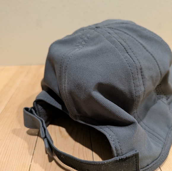 Adidas Dark Gray Cap with Light Pink Logo - Picture 6 of 8